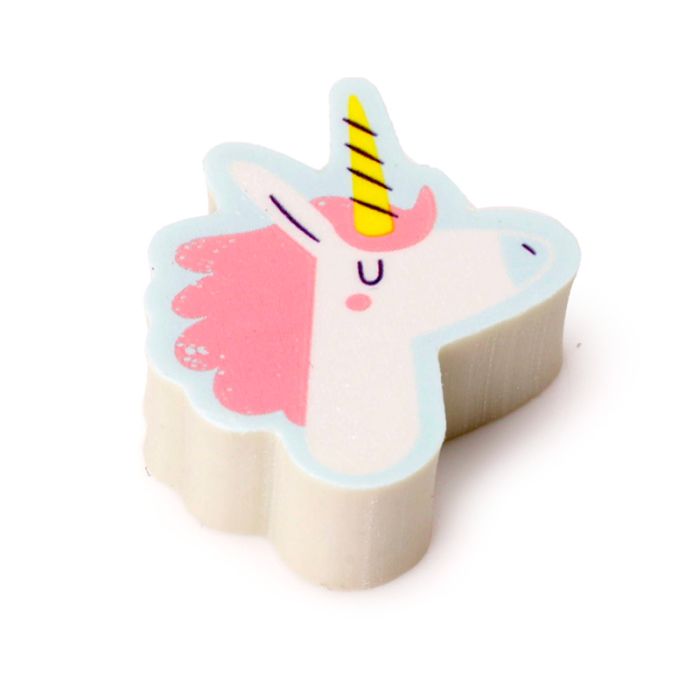 Unicorn Magic 3 Piece Eraser Set