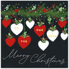 Janie Wilson Garland with Hearts – One I Love Christmas Card