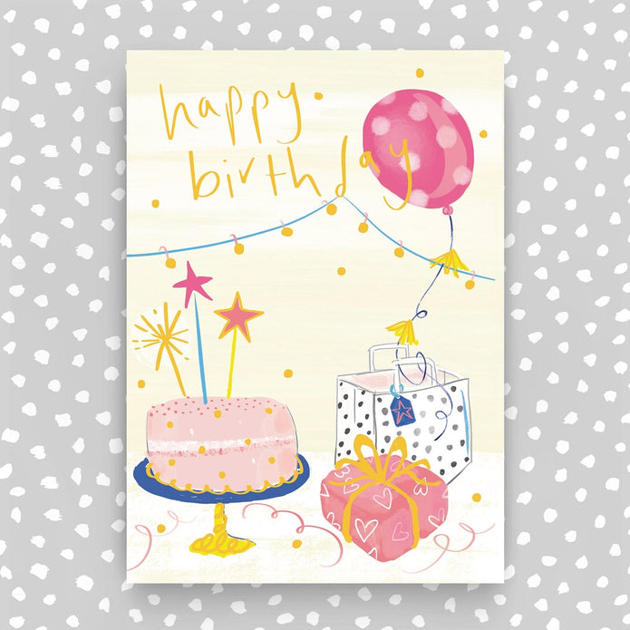 Molly Mae Presents Birthday Card