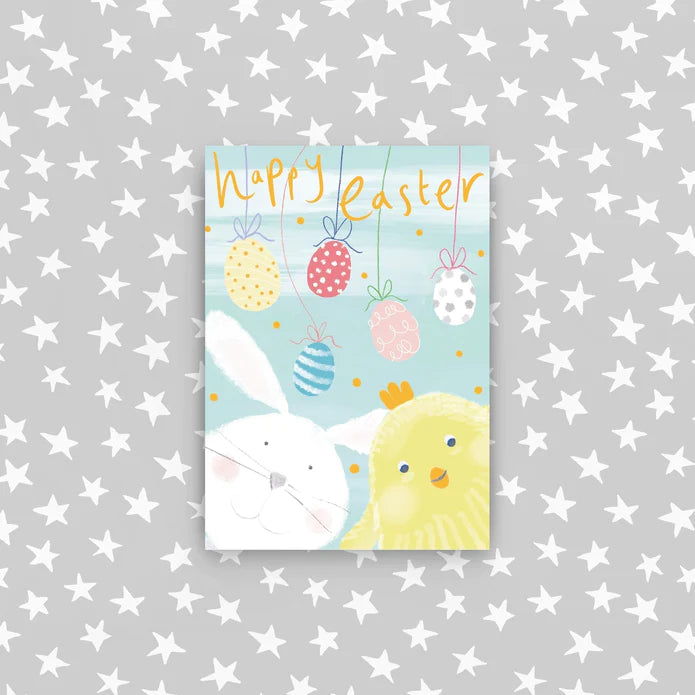 Happy Easter 5 Card Pack - Bunny & Chick