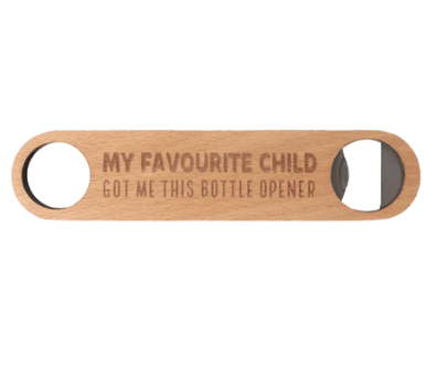 Favourite Child Wooden Bottle Opener