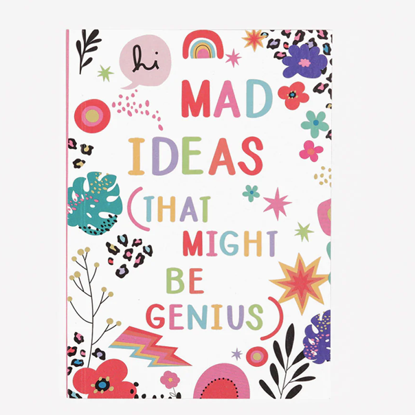 Belly Button Mad Ideas A6 Notebook