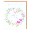 Meadow Mothering Sunday Wreath Card