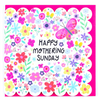 Glow Happy Mothering Sunday Flower Card