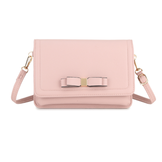 Harmony Pink Bow Handbag