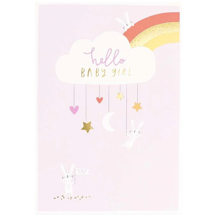 Momento Baby Girl Card