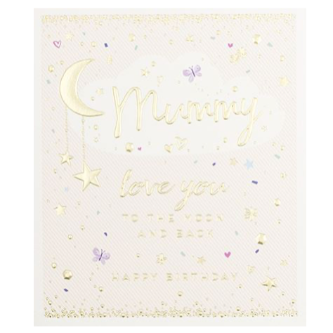 Forget Me Not - Love You Mummy Birthday Card