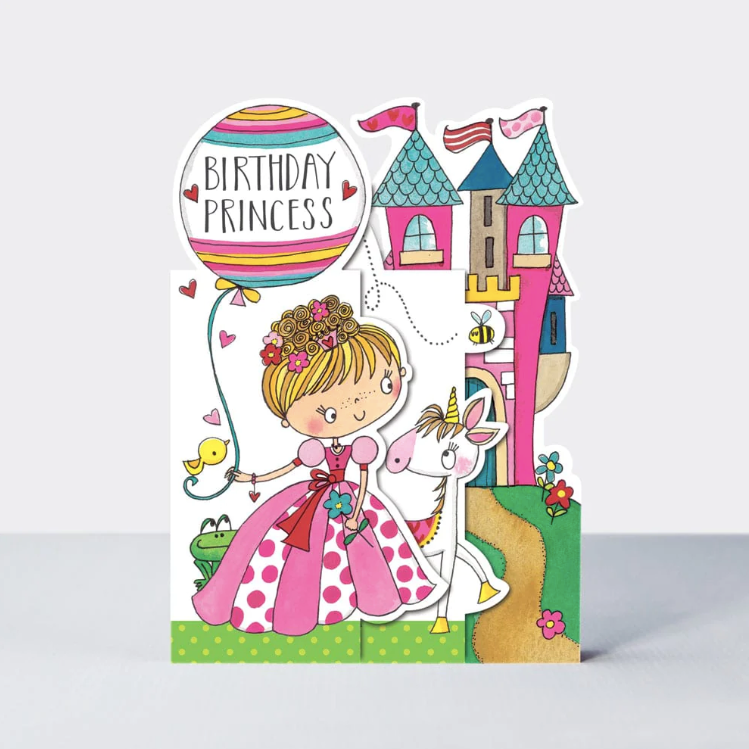 Rachel Ellen Birthday Princess Card