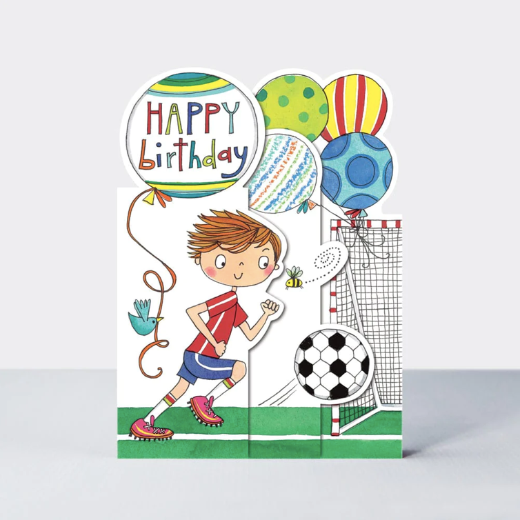 Rachel Ellen Football Birthday Card