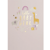 First Chapter Baby Girl Card