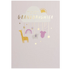 First Chapter New Granddaughter Arrival Card