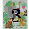 Hopscotch Happy 3rd Birthday Card