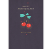 Momento Cherry Happy Anniversary Card