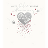 Reflections Silver Anniversary Card