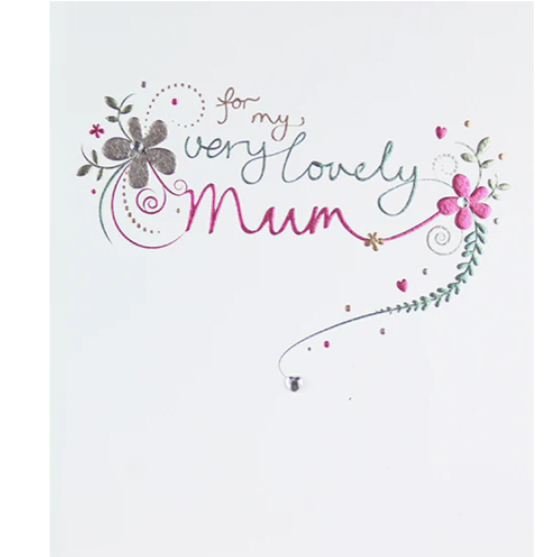 Mimosa Very Lovely Mum Birthday Card