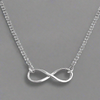 Sterling Silver Infinity Necklace