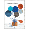 Cobalt Grandson Birthday Card
