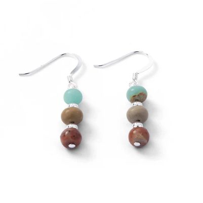 Carrie Elspeth Earth Tones Earrings