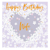 Belly Button Elle Wife Birthday Card