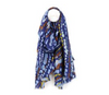 POM Blue Multi Dotted Prink Scarf