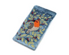POM Dusky Blue Velvet Glasses Case - Robin