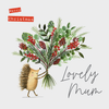 Merry Christmas Lovely Mum – Hedgehog Holding A Christmas Bouquet Card