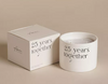 Amore Double Wick Candle - 25 Years Together