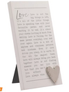 Moments Standing Plaque - Love - More Than Just a Gift | Narborough Hall