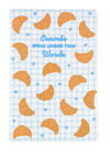 Croissant A5 Notebook - Sass & Belle