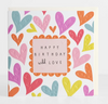 Mabel Birthday Hearts Card