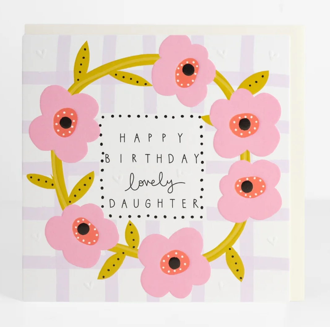 Mabel Happy Birthday Lovely Daughter Greeting Card