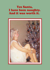 Christmas Chutney Naughty Christmas Card