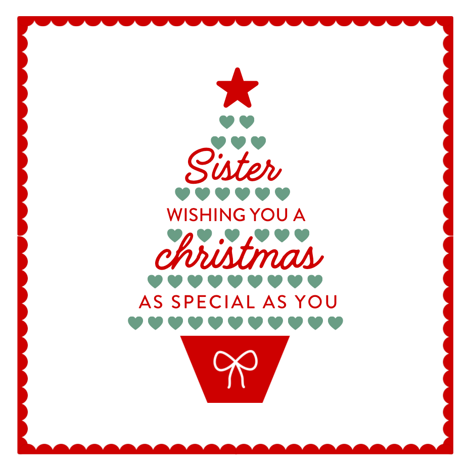 Petimo - Coco Sister Christmas Card