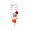 Better Together Fab Christmas Niece Card