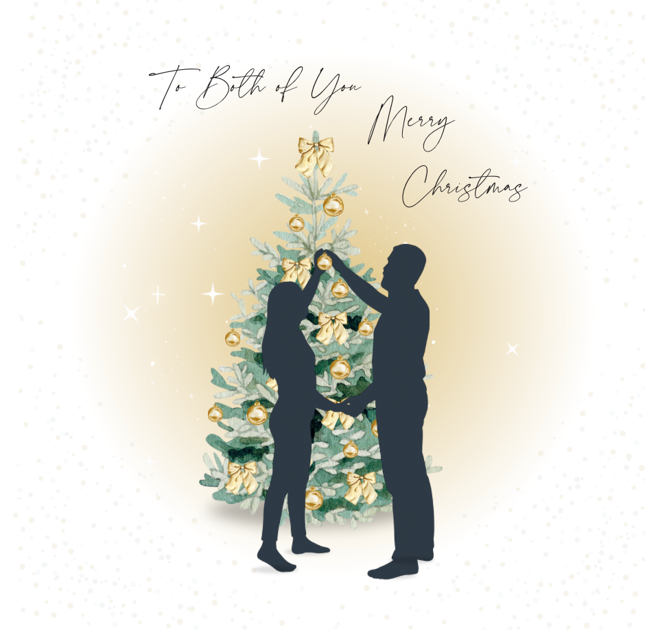 Petimo - Noelle Both of You Christmas Card