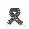 Canvas Bag Strap - Grey Cheetah