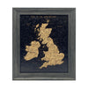 Splosh UK & Ireland Desk Travel Map – Black