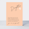 Little Notes Daughter Card