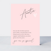 Little Notes Auntie Card