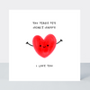 Better Together You Make My Heart Happy Card - More Than Just a Gift | Narborough Hall