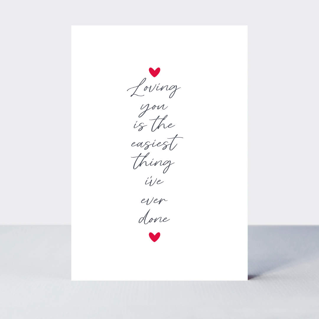 Petimo Touchstone Easiest Thing Card - More Than Just a Gift | Narborough Hall