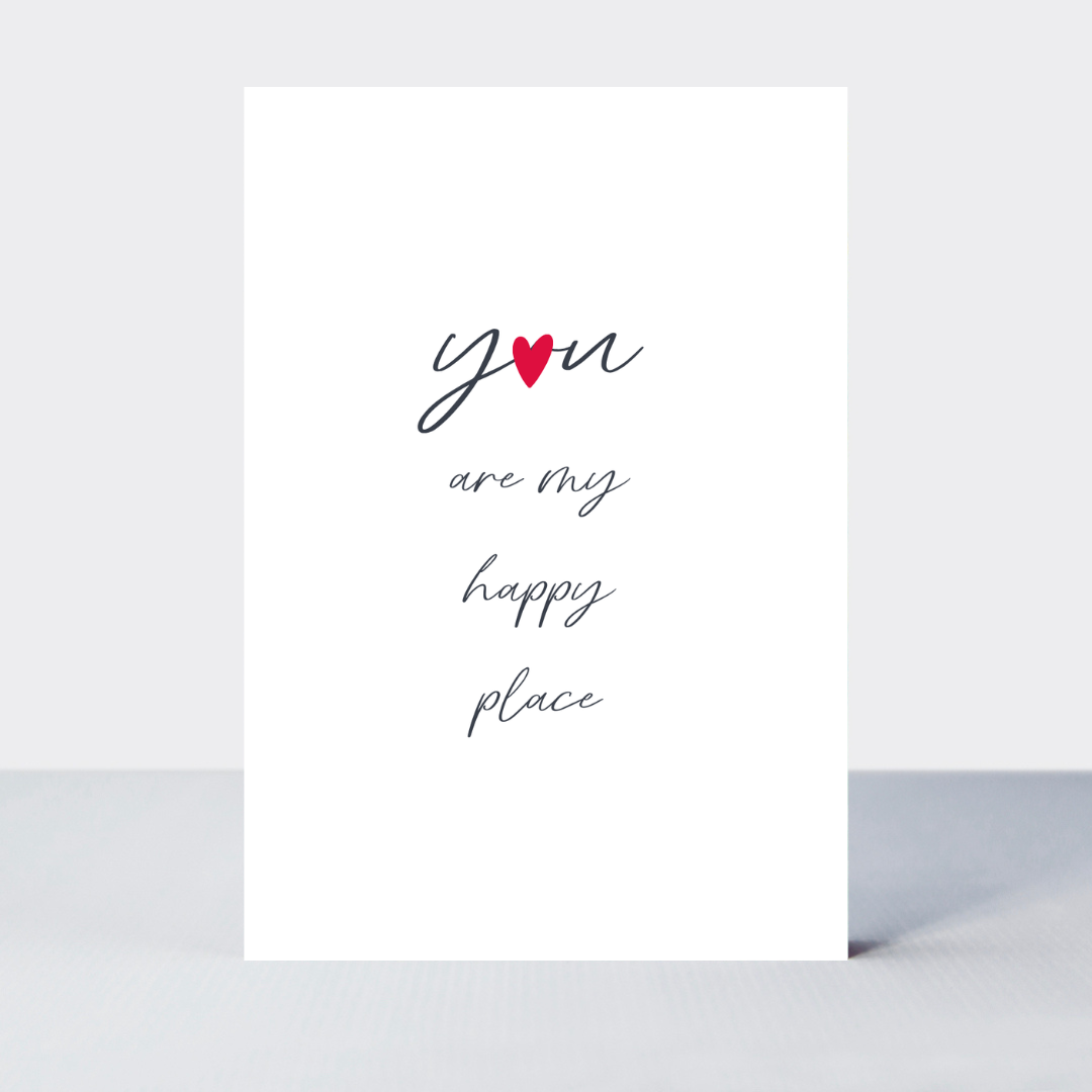 Petimo Touchstone Happy Place Card - More Than Just a Gift | Narborough Hall