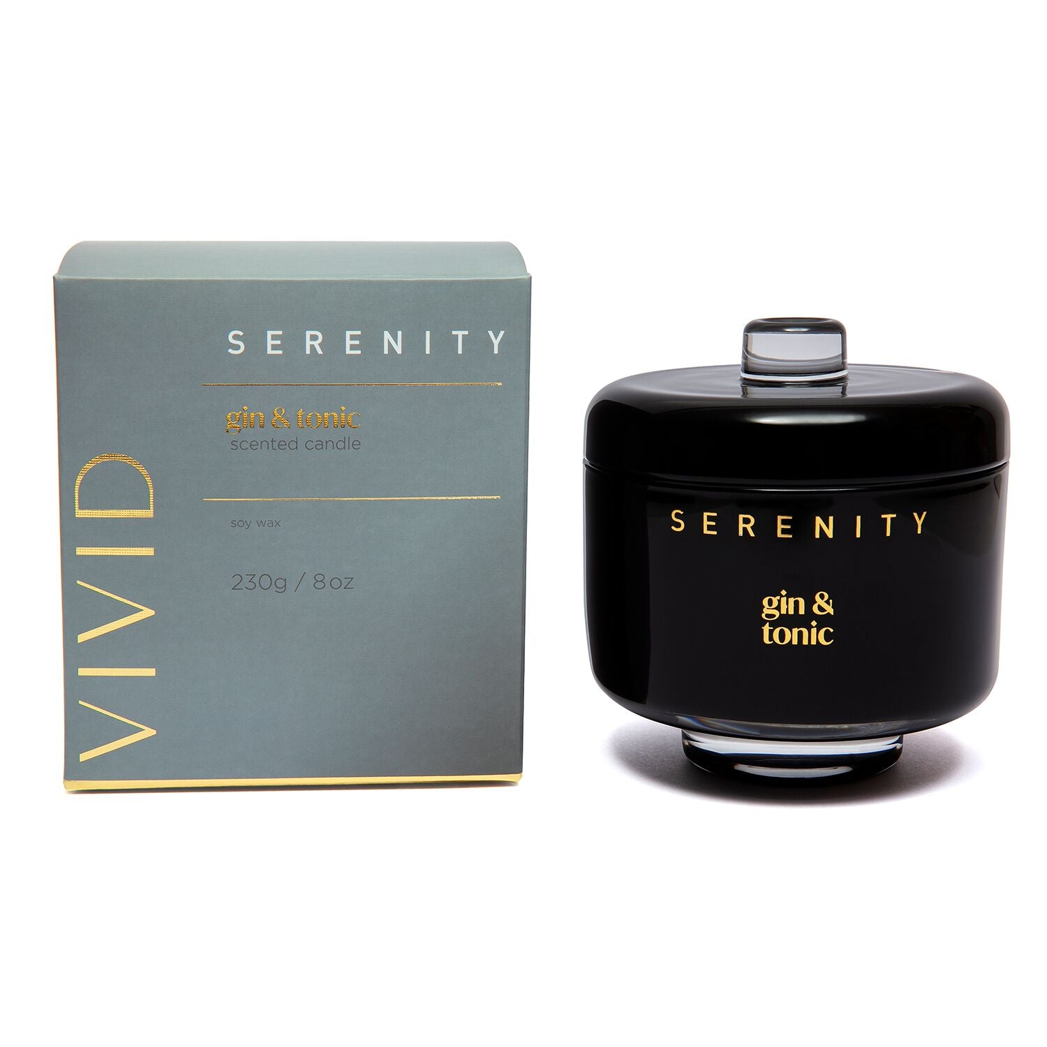 Serenity Vivid Candle - Gin & Tonic