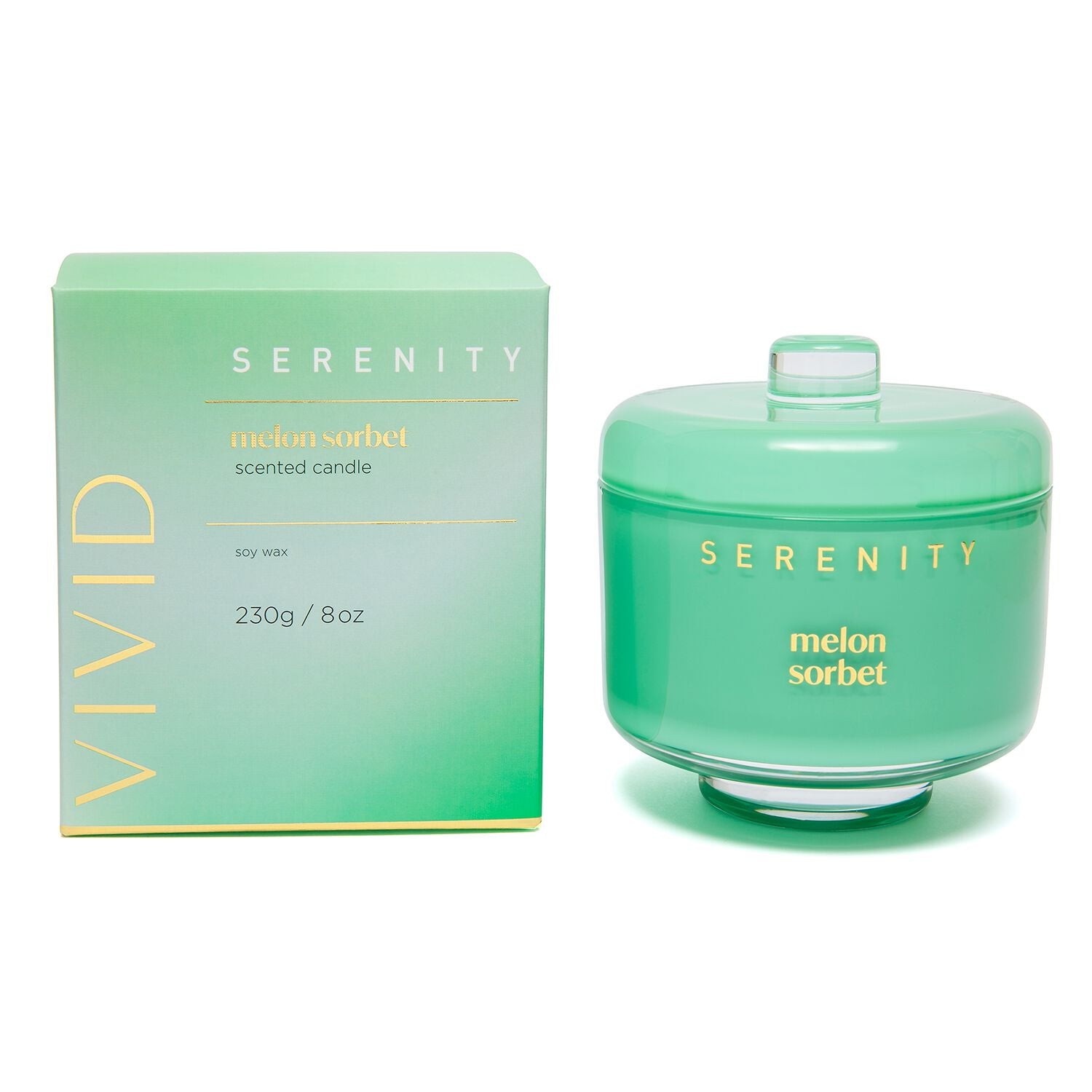 Serenity Vivid Candle - Melon Sorbet