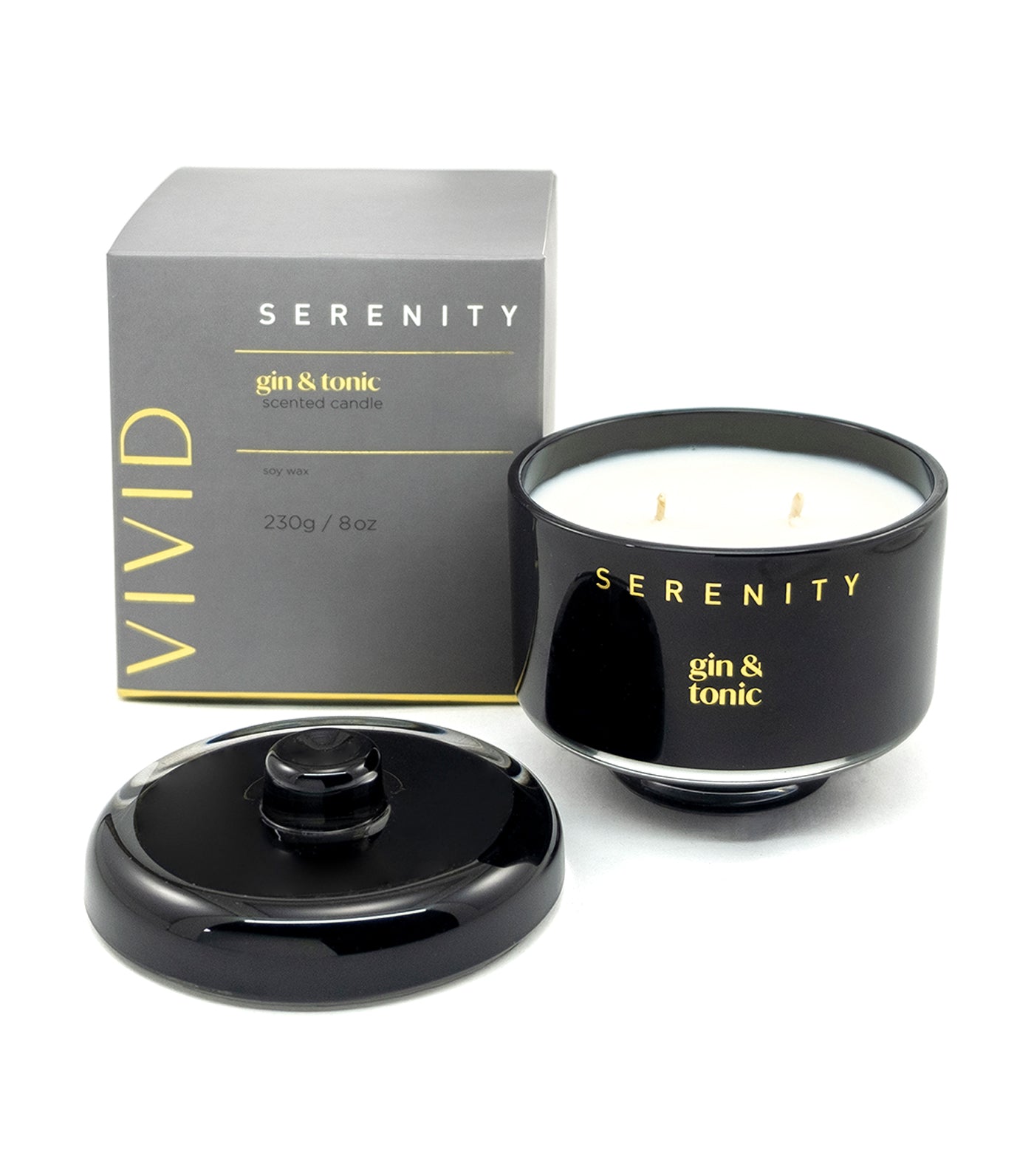 Serenity Vivid Candle - Gin & Tonic