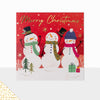 Wonderland Merry Christmas Snowmen Card