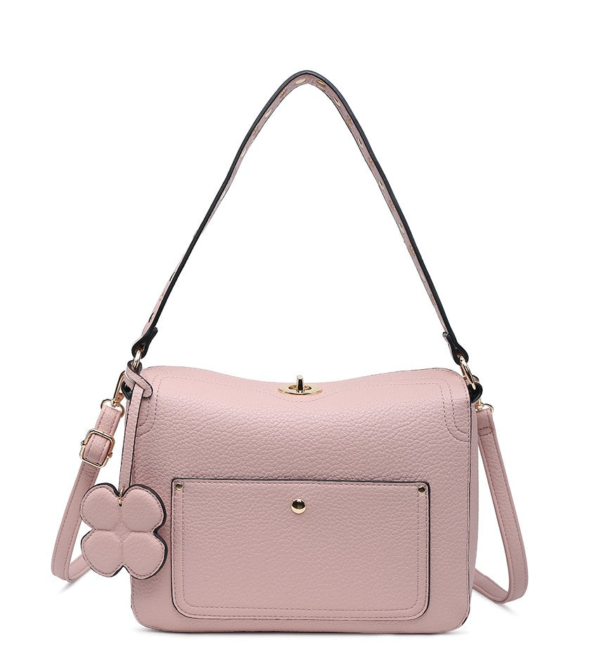 Flora Shoulder/crossbody Bag - Pink