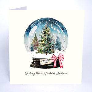 Five Dollar Shake Wishing You A Wonderful Christmas (Snowglobe) Christmas Card