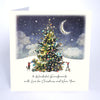 Five Dollar Shake To Wonderful Grandparents With Love for Christmas And New Year (Tree) Christmas Card