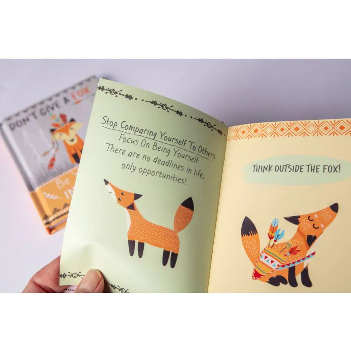 Don't Give A Fox Inspirational Quote Book